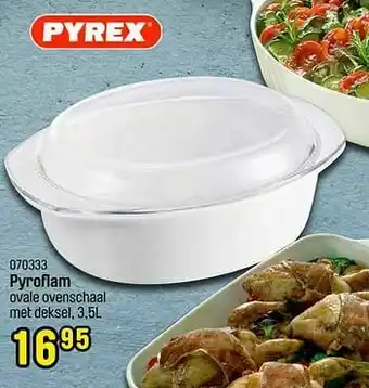 Happyland Pyroflam ovale ovenschaal aanbieding