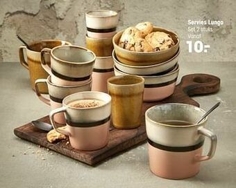 Kwantum Servies lungo aanbieding