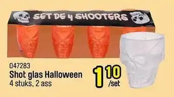 Happyland Shot glas halloween aanbieding