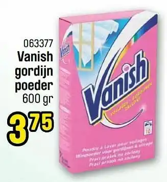 Happyland Vanish gordijn poeder aanbieding