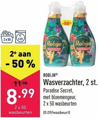 ALDI Wasverzachter aanbieding