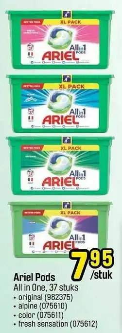 Ariel pods all in one