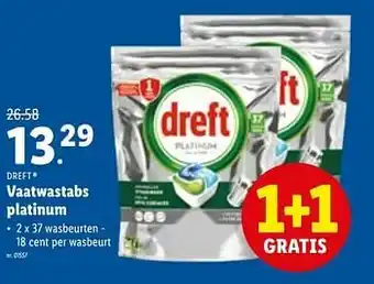Vaatwastabs platinum