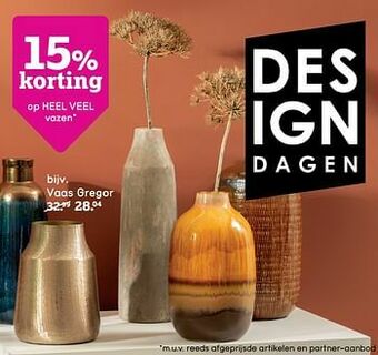 Leen Bakker Vaas gregor aanbieding