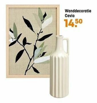Kwantum Wanddecoratie cevio aanbieding