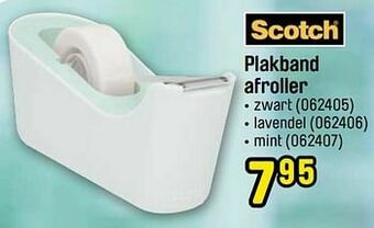 Plakband afroller