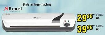 Happyland Rexel style lamineermachine a4 aanbieding