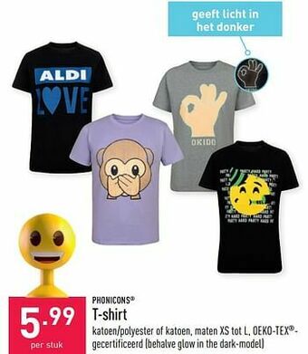 ALDI T-shirt aanbieding