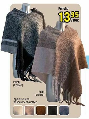 Happyland Poncho aanbieding
