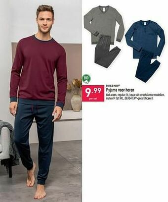 ALDI Pyjama voor heren aanbieding