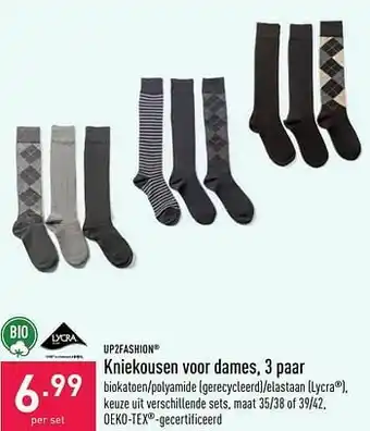 ALDI Kniekousen voor dames aanbieding