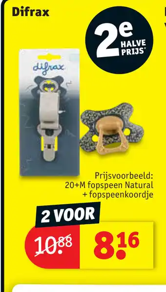 Kruidvat Difrax 2 voor aanbieding