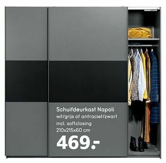 Schuifdeurkast napoli