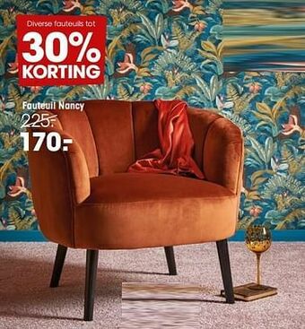 Kwantum Fauteuil nancy aanbieding
