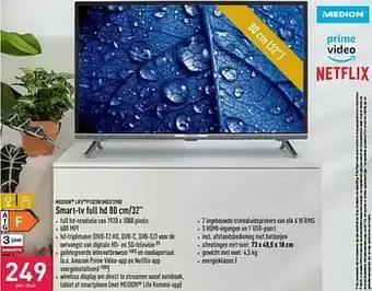 ALDI Medion life p13290 md31290 smart-tv full hd aanbieding