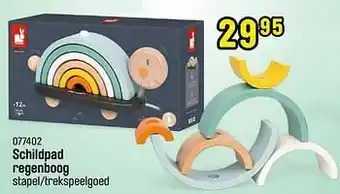 Happyland Schildpad regenboog aanbieding