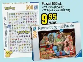 Happyland Puzzel 500 st aanbieding