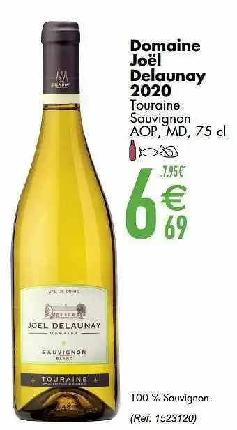 Cora Domaine joël delaunay 2020 touraine sauvignon aop aanbieding
