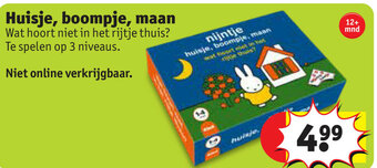 Kruidvat Huisje, boompje, maan aanbieding