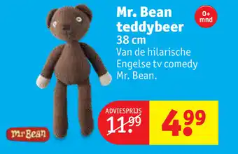 Kruidvat Mr. Bean teddybeer 38cm aanbieding