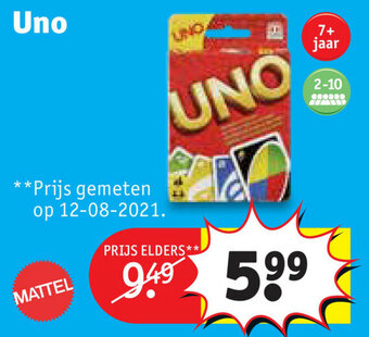 Kruidvat Uno aanbieding