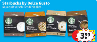 Kruidvat Starbucks by Dolce Gusto aanbieding