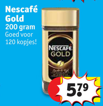 Kruidvat Nescafe Gold 200g aanbieding