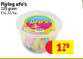 Kruidvat Flying ufo's 125g aanbieding