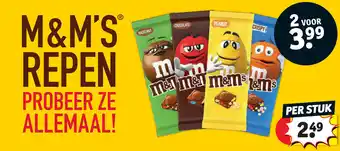 Kruidvat M&M's Repen Probeer Ze Allemaal aanbieding