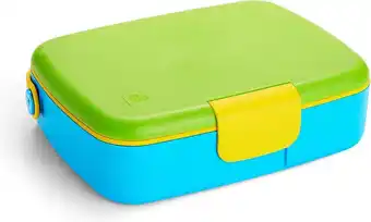 Bol.com Munchkin Bento Lunch Box - Broodtrommel - Brooddoos voor Kinderen - Inclusief RVS Bestek - Vaatwasserbestendig - Vanaf 18 Maa aanbieding