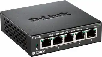 Bol.com D-Link DES-108 - Switch aanbieding