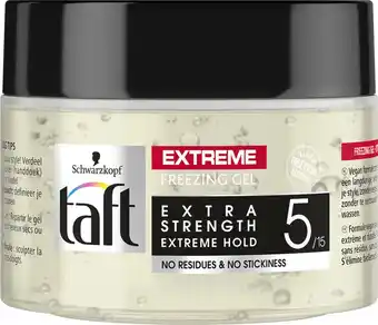 Bol.com Taft Extreme Freezing Gel Hold 5 200 ml aanbieding