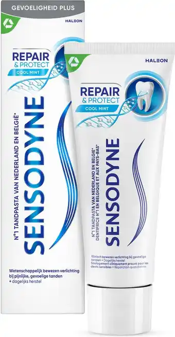 Bol.com Sensodyne Repair & Protect Deep Repair Tandpasta voor gevoelige tanden 75 ml aanbieding