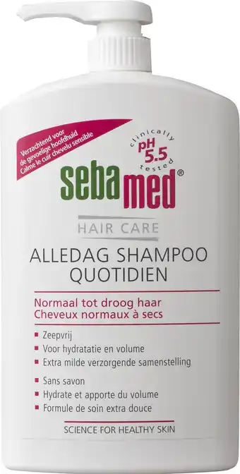 Bol.com Sebamed Alledag Shampoo - Voor dagelijks wassen en verzorging van het haar - Voor hydratatie, glans en volume - Met plantaard aanbieding