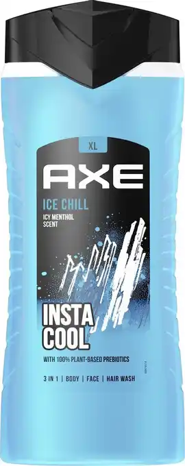 Bol.com Axe Ice Chill 3-in-1 Douchegel - 400 ml aanbieding