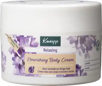 Bol.com Kneipp Relaxing - Body crème - Body cream - Lavendel - Verzorgende werking - Rustgevende geur - 200 ml aanbieding