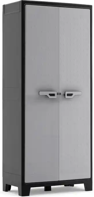 Bol.com Keter Titan Hoge Kast - 8 Planken - 80x44x182 cm - Antraciet/Grijs aanbieding