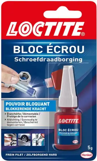 Bol.com Loctite schroefdraadborging 5g | Beste Borging van Loctite Schroeflijm | Extreem Sterke Schroef Lijm aanbieding