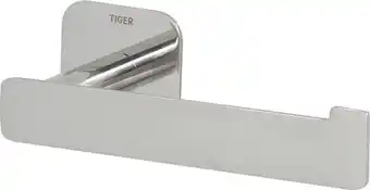 Bol.com Tiger Colar - Wc rolhouder zonder klep - Zonder te boren - Toiletrolhouder zelfklevend - RVS gepolijst aanbieding