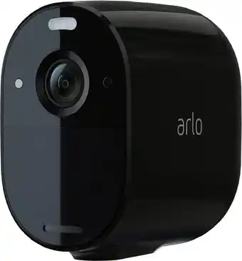 Arlo Essential draadloze WiFi-beveiligingscamera voor buiten, 1080p HD, 130˚ kleurennachtzicht, sirene & spotlight, bewegings
