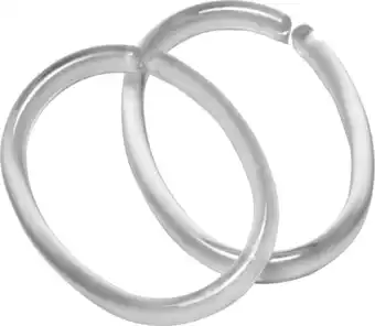 Bol.com Sealskin Clips - Douchegordijnringen (12 stuks) - Transparant aanbieding