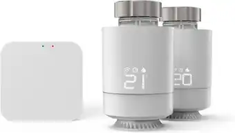 Bol.com Hama Wi-Fi Verwarmingsregeling - Slimme Radiatorthermostaat met LED display - WLAN Smart Home Verwarmingselement - Compatibel aanbieding