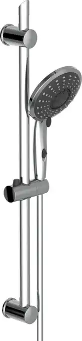 Bol.com SCHÜTTE Florenz Doucheset met Handdouche - 56 tot 67 cm Glijstang - 5 standen - Chroom aanbieding