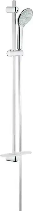 Bol.com GROHE Euphoria Massage Doucheset 90cm - Glijstangset - Handdouche ø 11 cm - Doucheslang 175 cm aanbieding