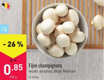 Fijne champignons 250g