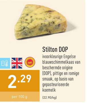 ALDI Stilton DOP 100g aanbieding