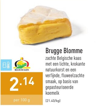ALDI Brugge Blomme 100g aanbieding