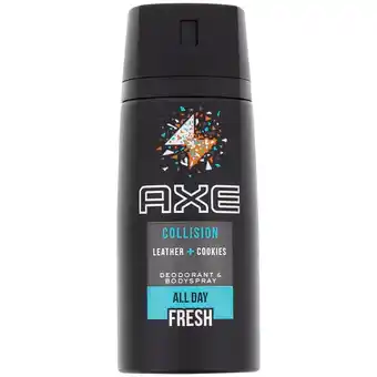 Action Axe Collision deodorant Leather + Cookies aanbieding