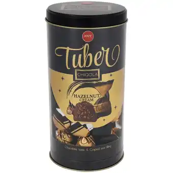 Action Chiqola chocolade in blik aanbieding