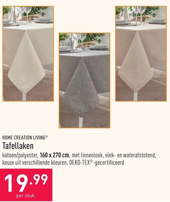 ALDI Tafellaken aanbieding